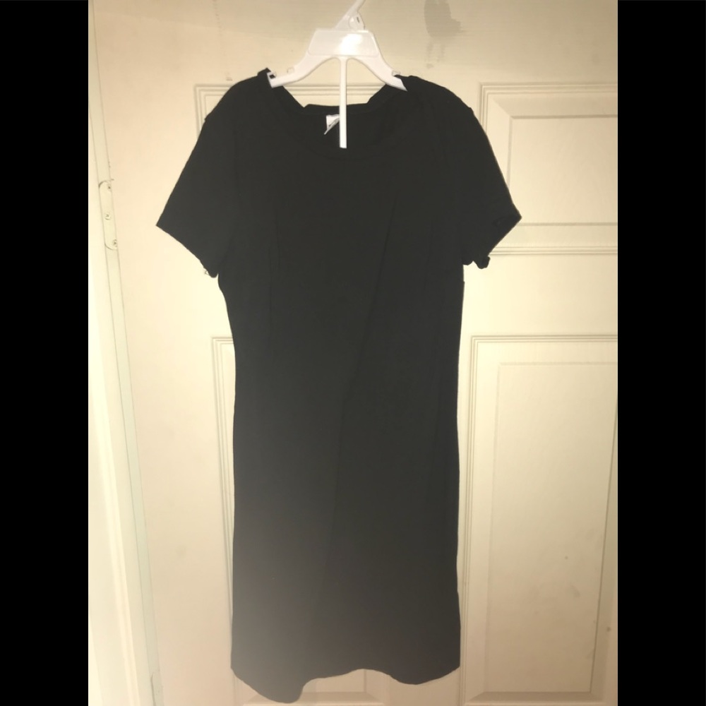 Simple black dress
